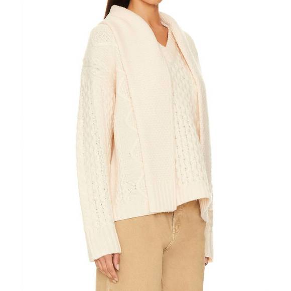 NEW STILL HERE minnesota sweater in cream - Picture 2 of 3